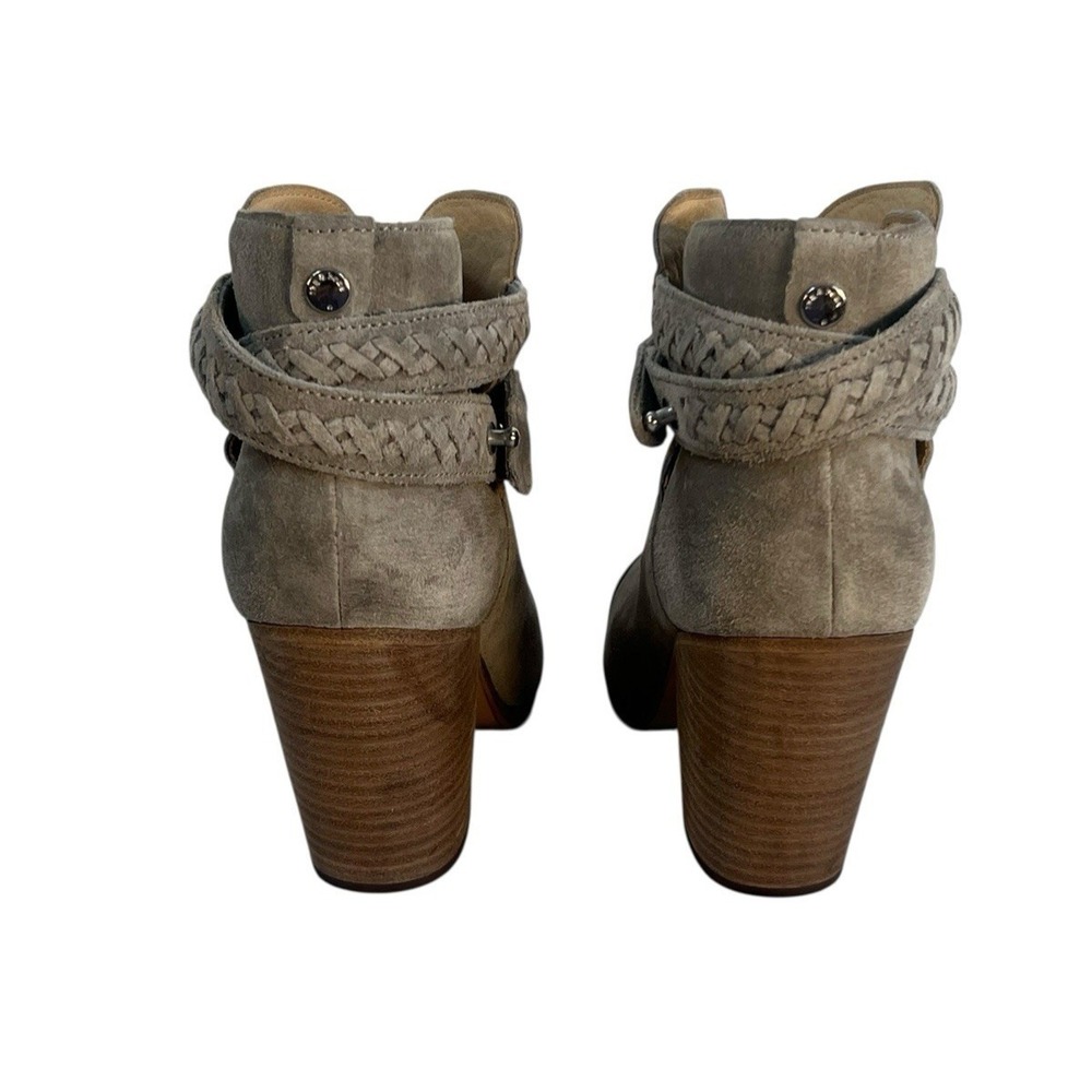 Rag and Bone Women's Grey Suede Harrow Boots Size EU 38.5US 7.5 - Picture 5 of 8